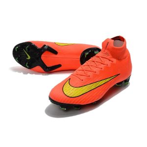 Kopačky Pánské Nike Mercurial Superfly VI Elite FG – oranžově žlutá